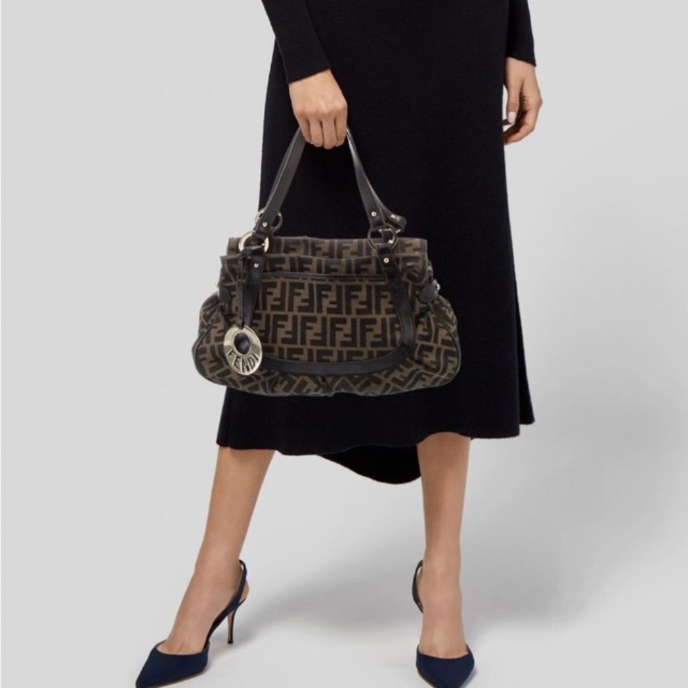 FENDI~Authentic Zucca Chef bag - Picture 13 of 13